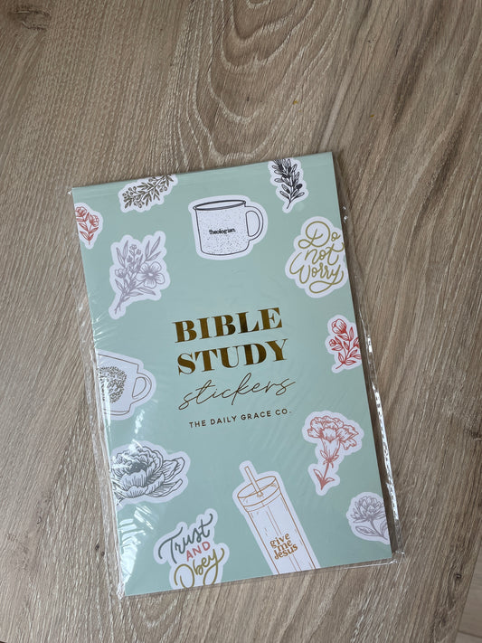 Bible Study Stickers | Strong in the Lord